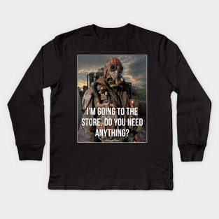 SALVAGED Ware - I'm Going To The Store. Kids Long Sleeve T-Shirt